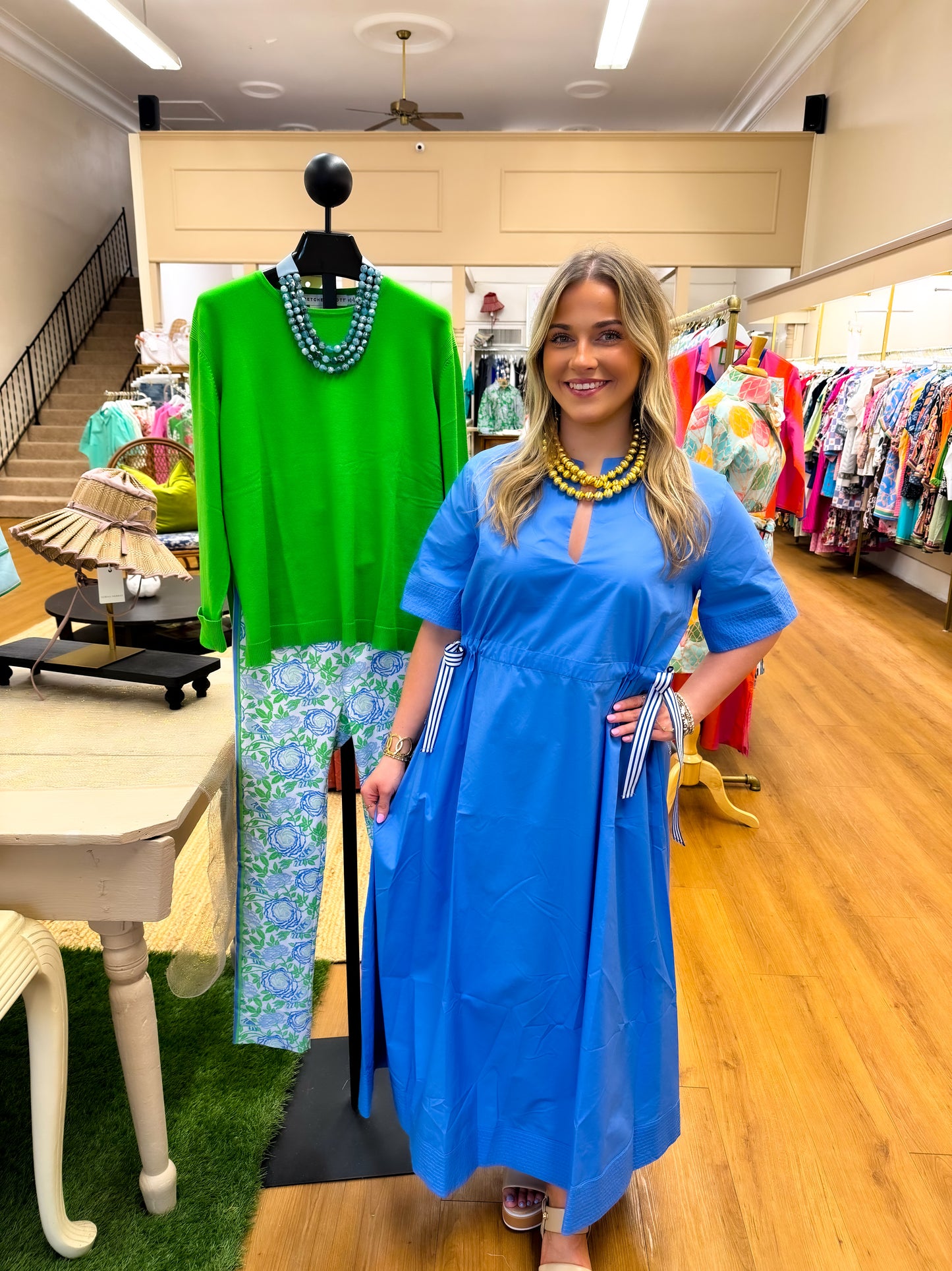 ali dress blue