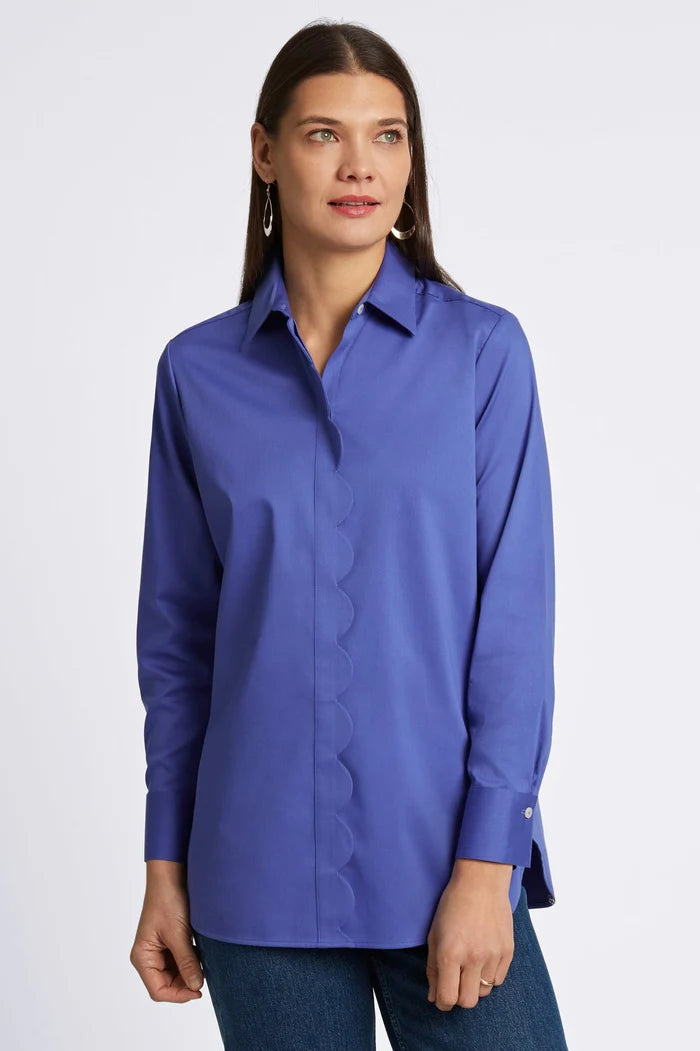 LAYLA LS SCALLOP Top