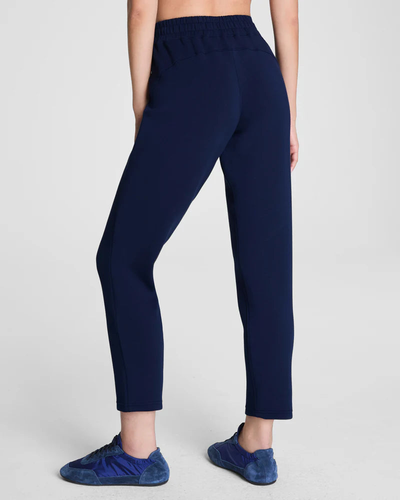 Spanx Navy Slim Straight Pant