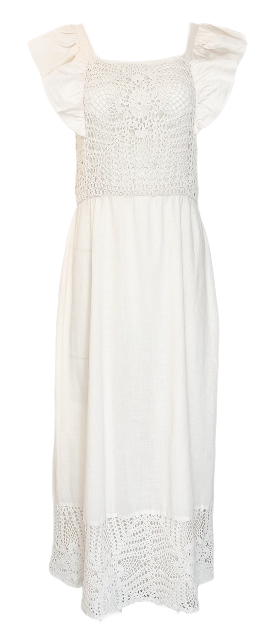 Anna Cate Natalia maxi crochet dress