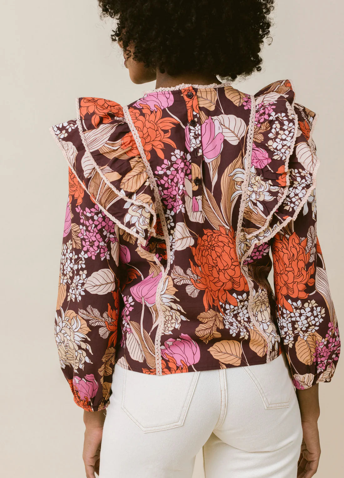 Laroque claire top