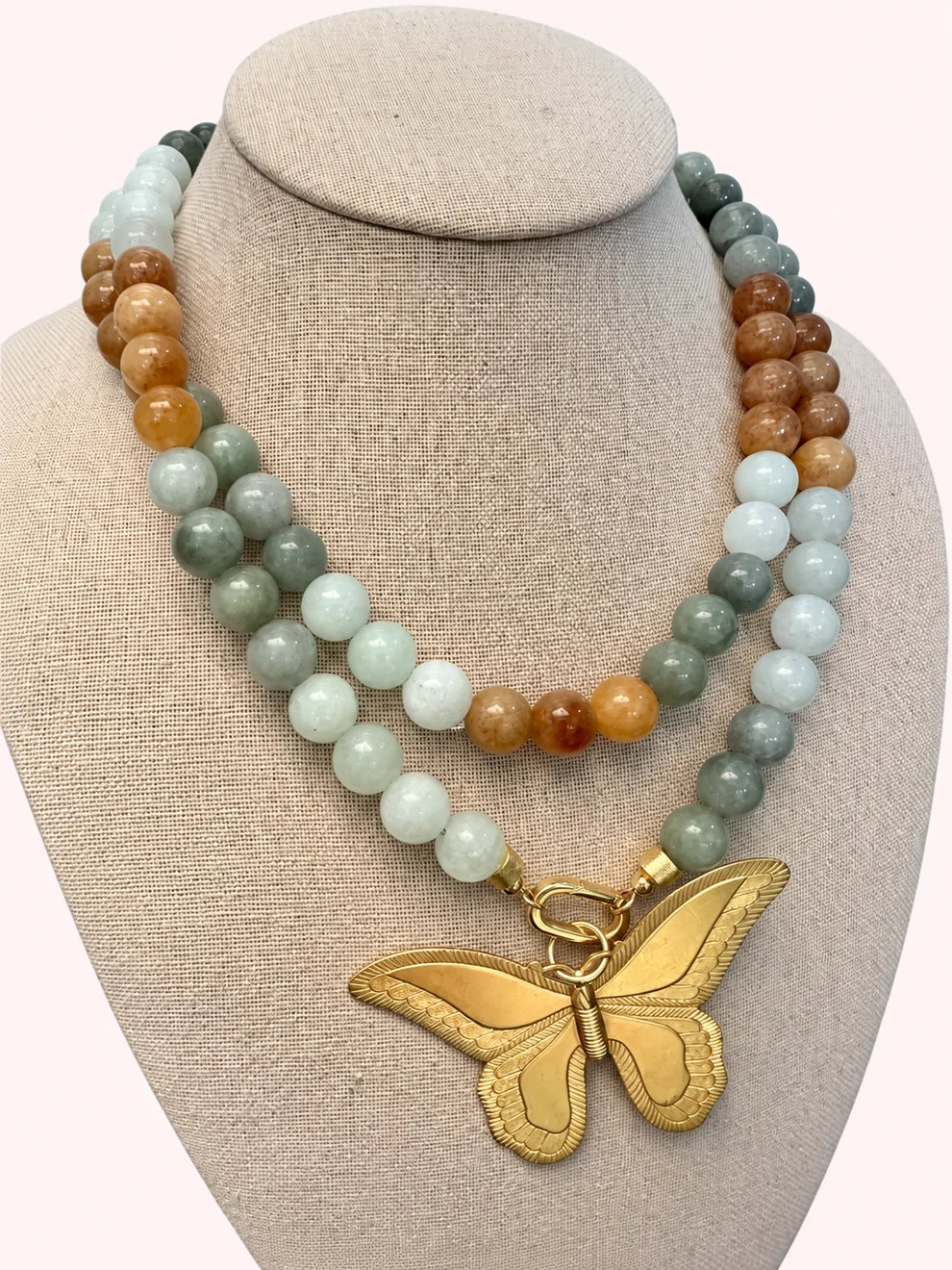 Bcbeads Creme Brulee Necklace