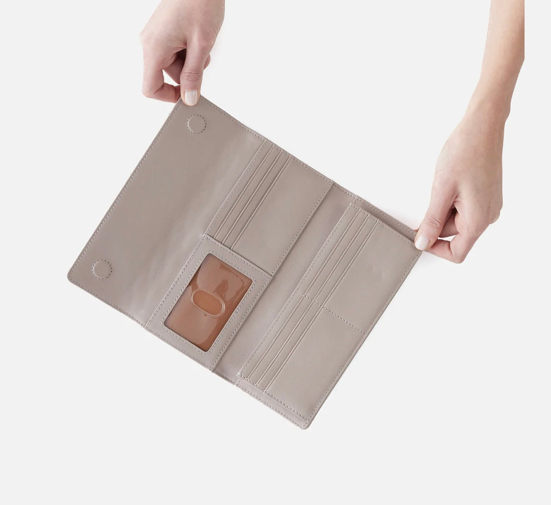 Hobo trifold wallet under purses