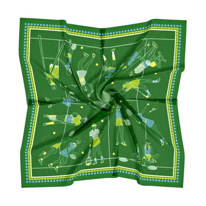 Swells the court scarf