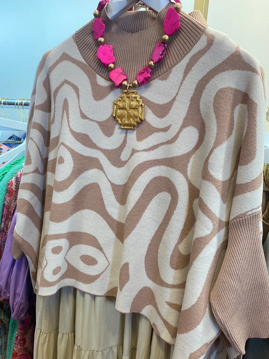 Kerisma rumba sweater top ( 2 color variants)