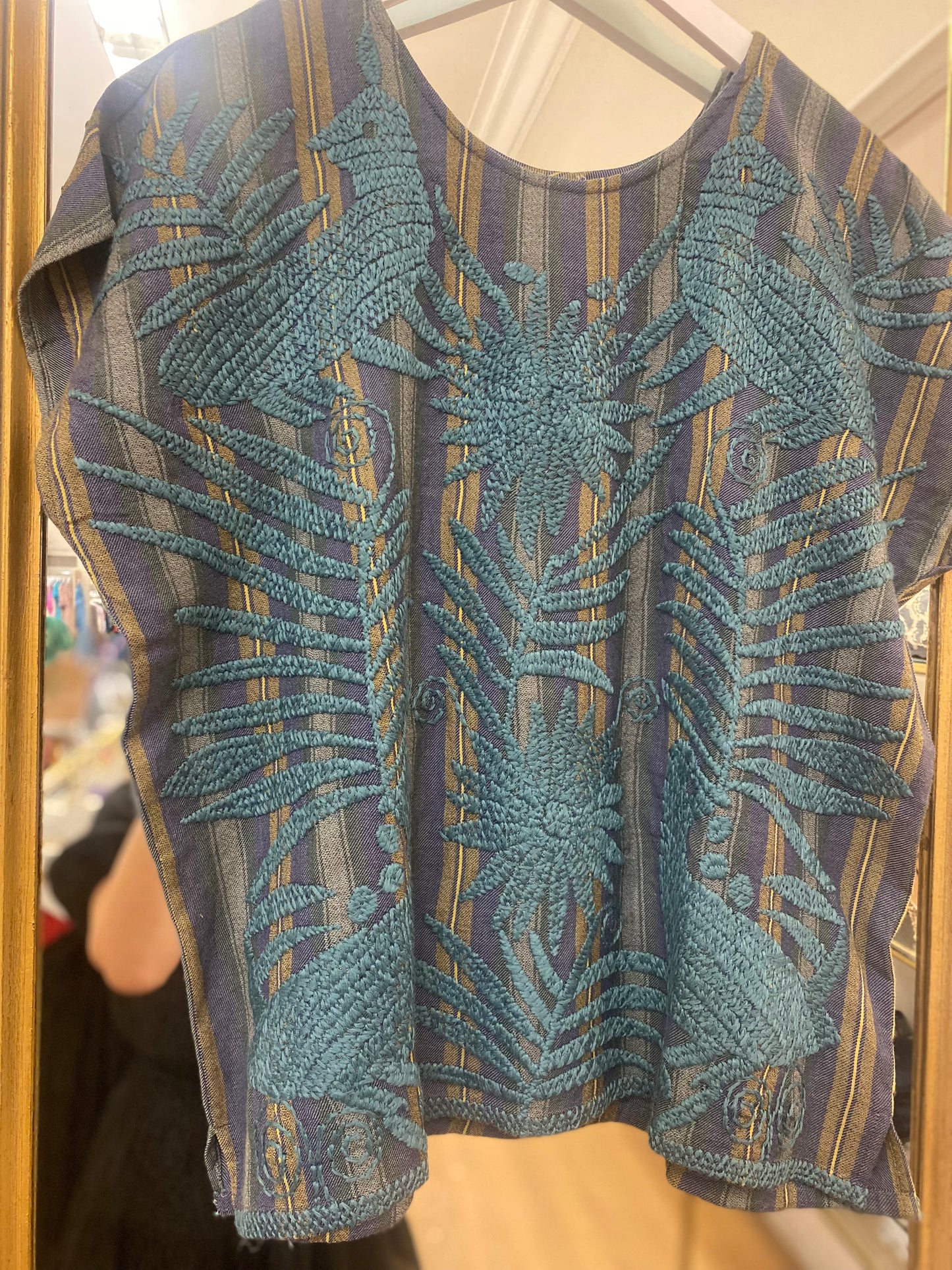 sister mary gabriella denim stripe