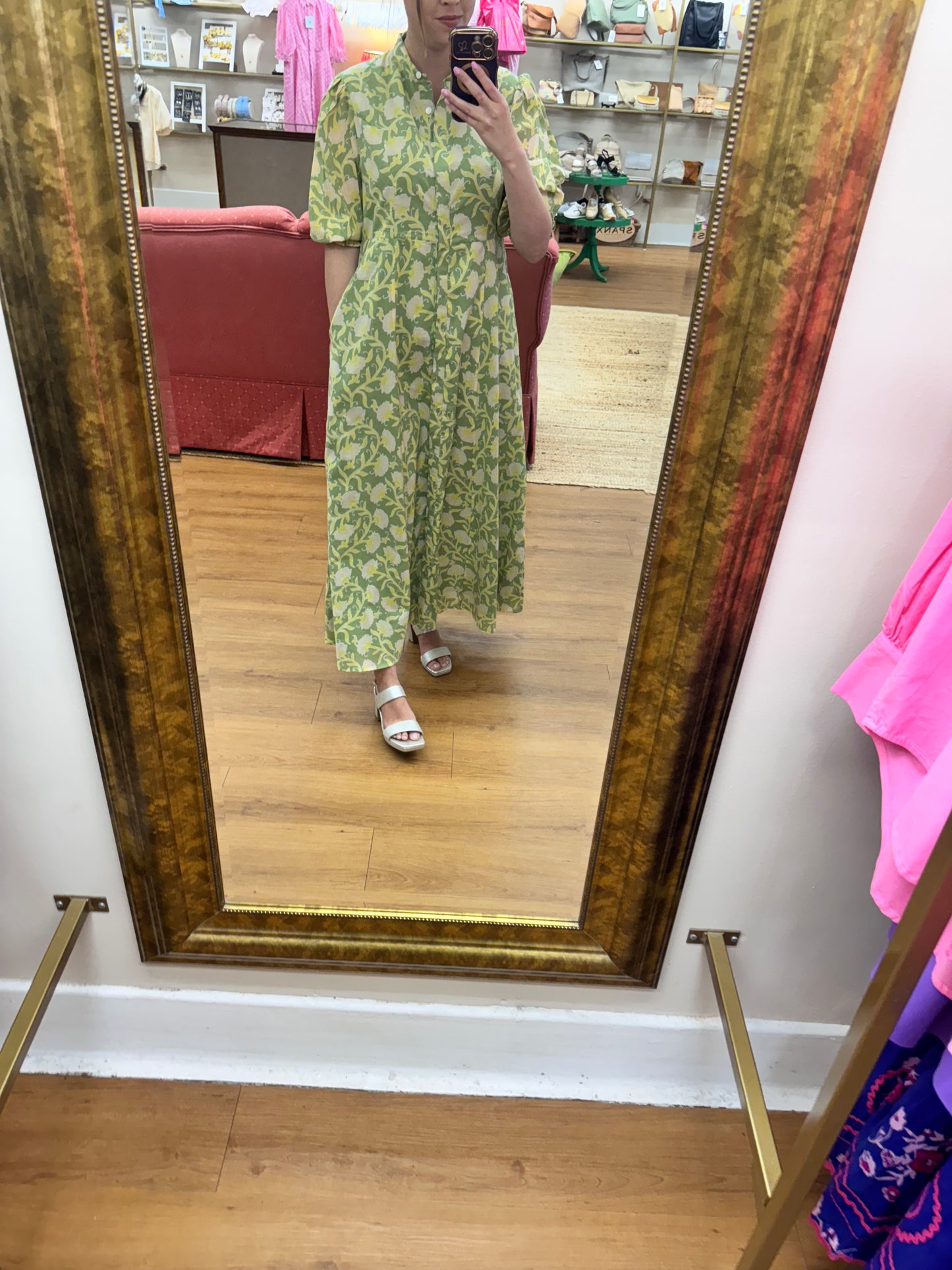 livro rosie dress citrus floral