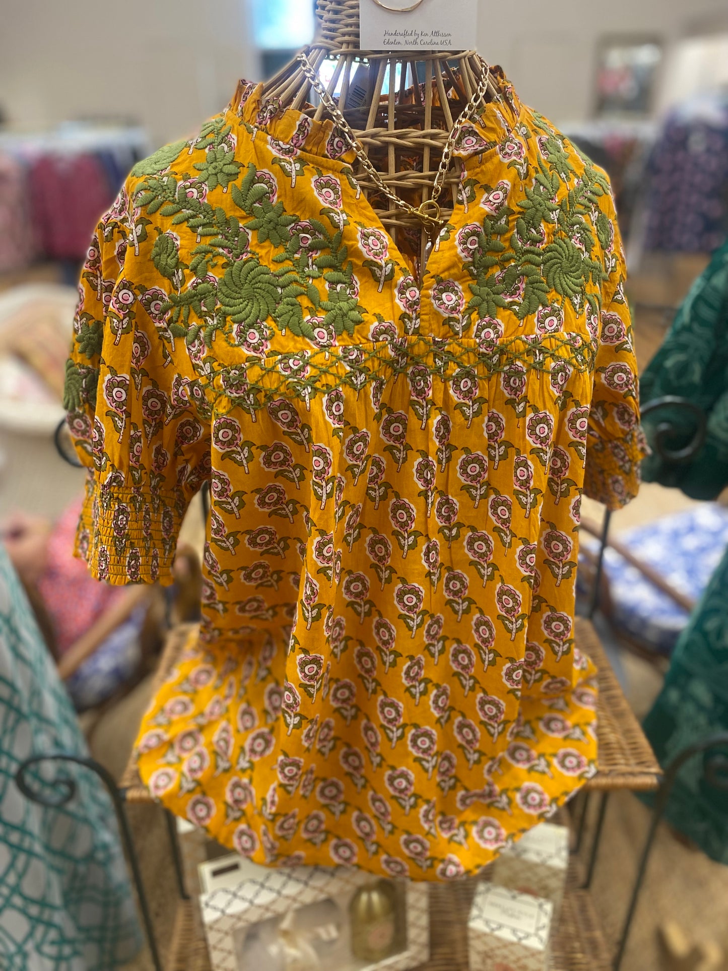 sister mary camilla gold floral