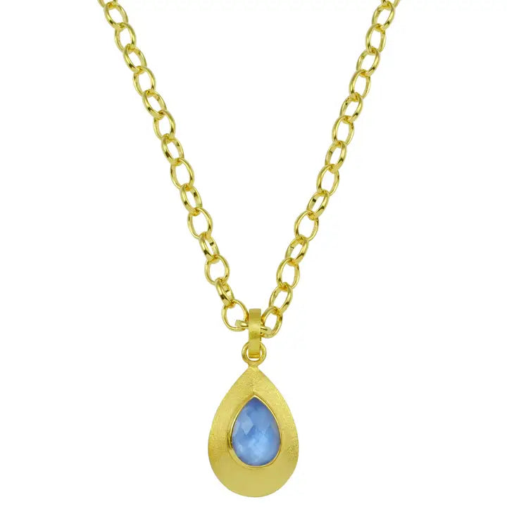betty carre Lydian Necklace *tanzanite