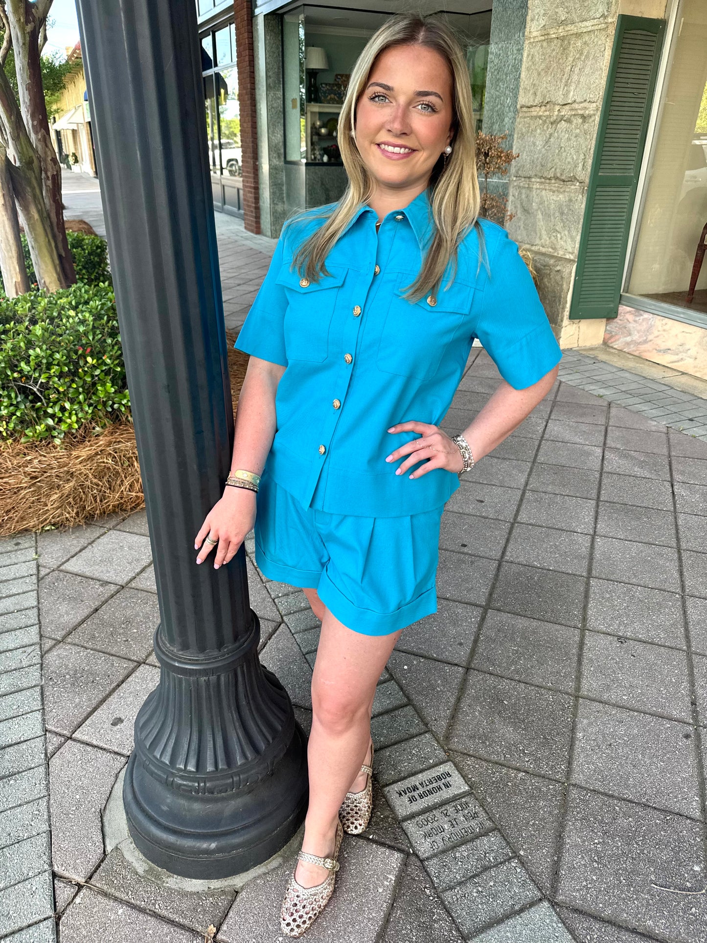 jade pocket shirt