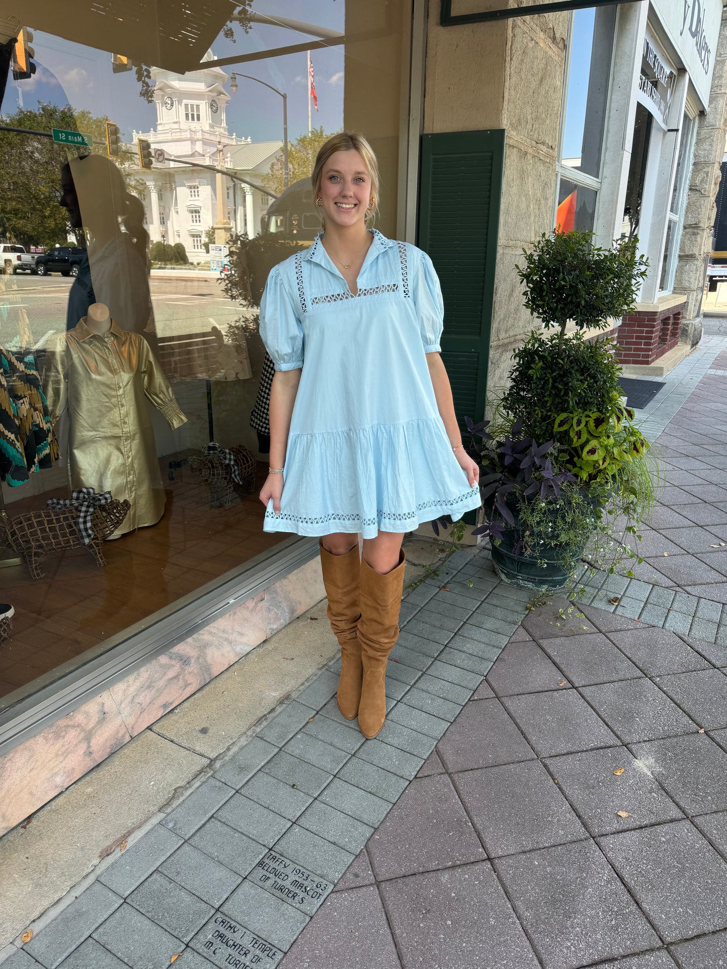Nyra Slouch Boot in Warm Camel shoe