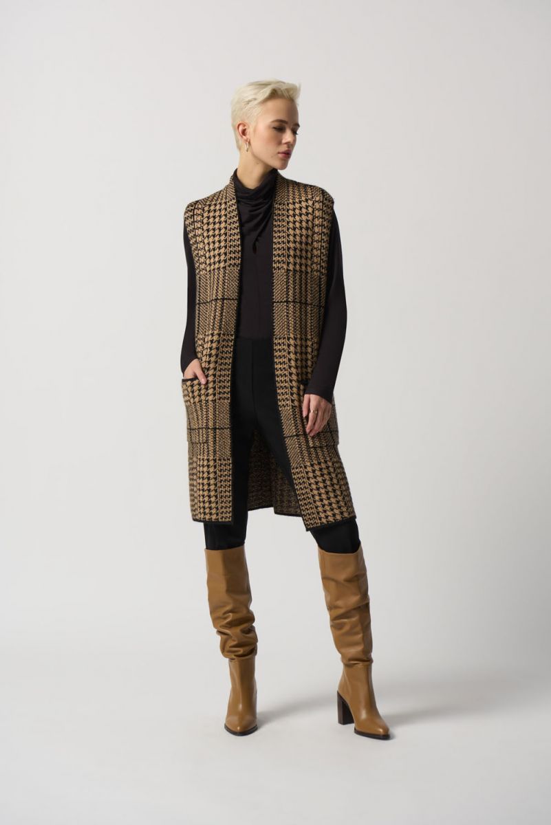 joseph ribkoff vest cardigan