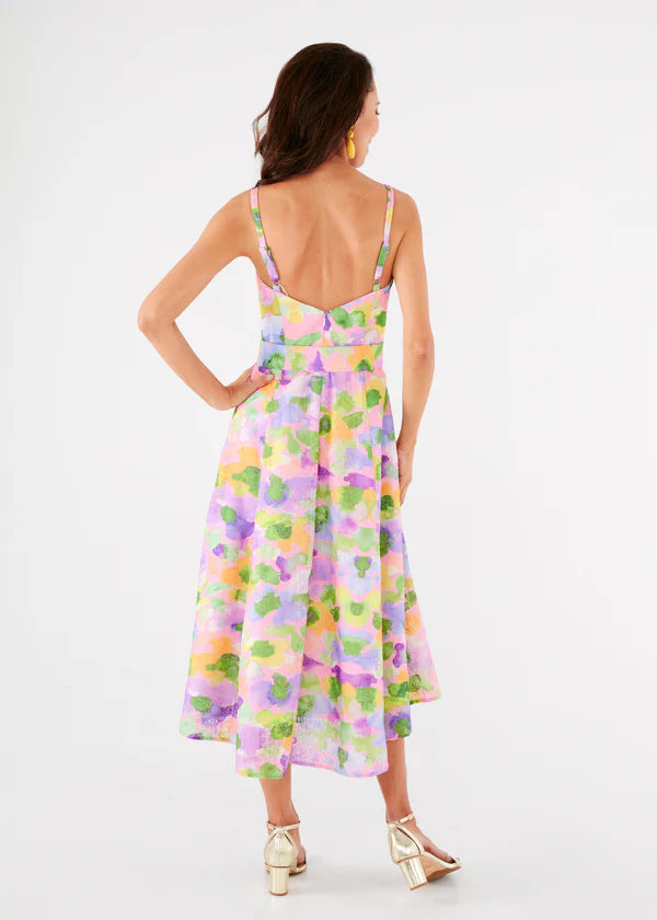 Abbey glass Annabelle dress floral pop eyelet dress