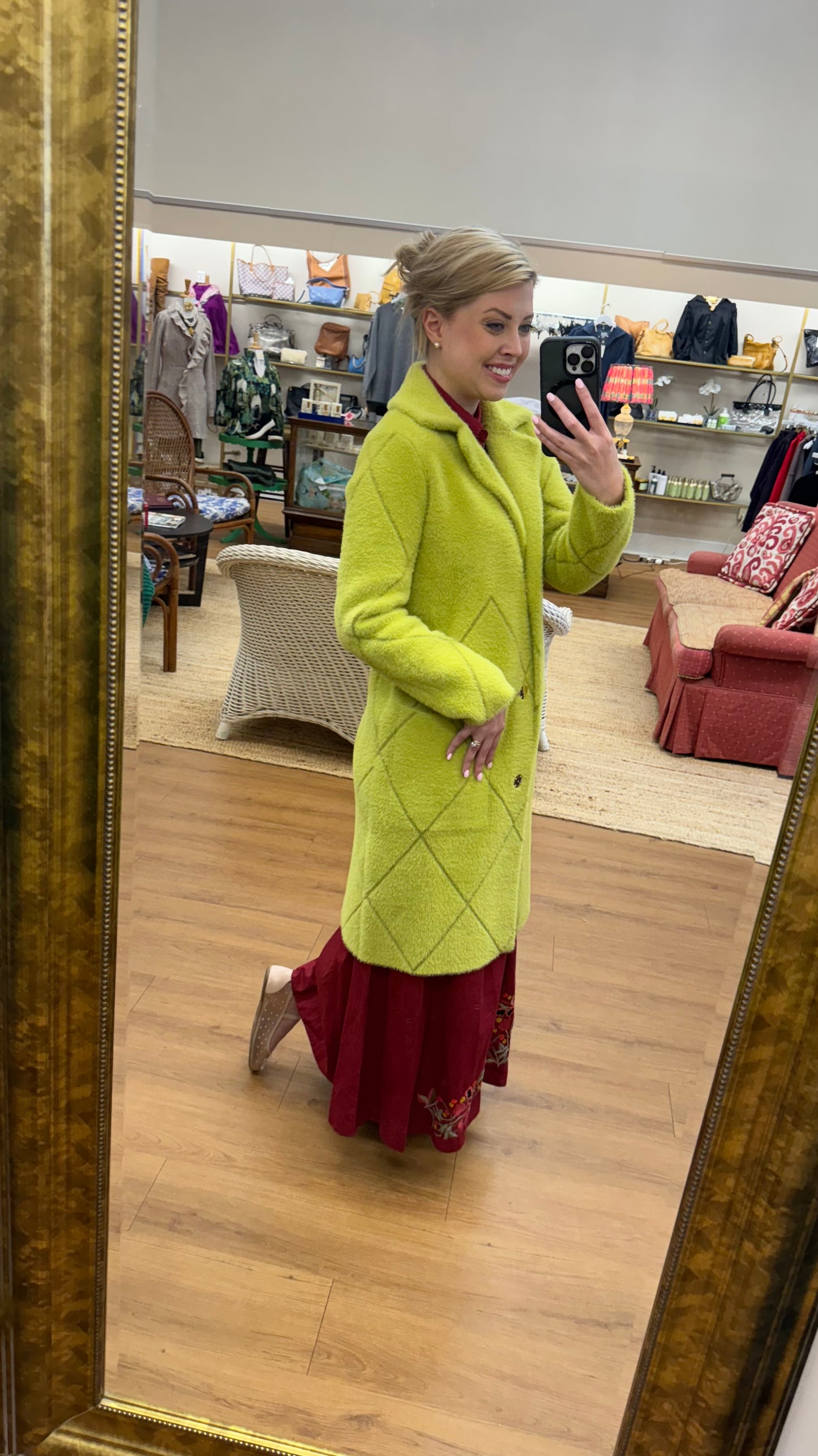 joseph ribkoff jacket in wasabi