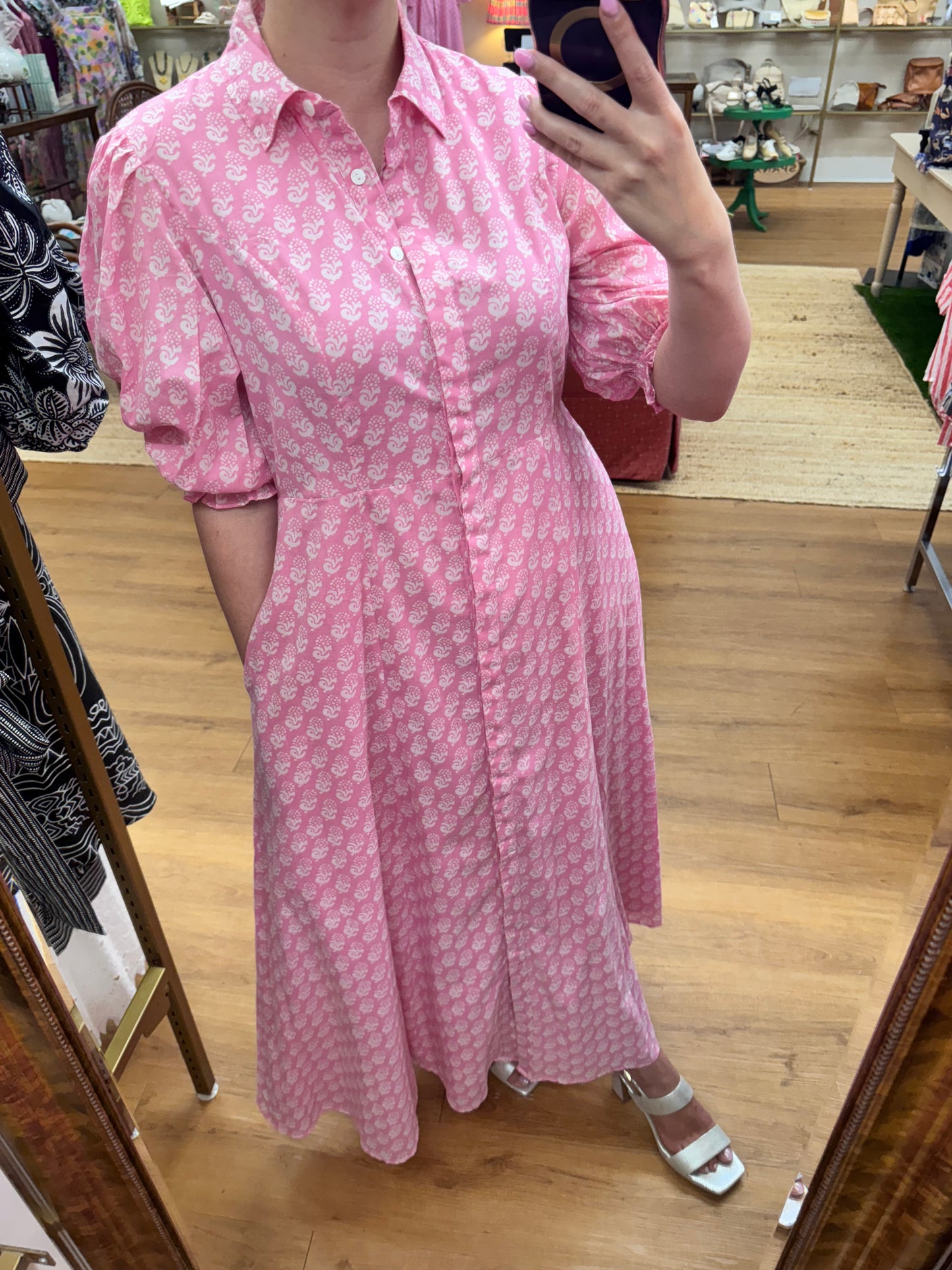 Livro rosie dress pink marigolds