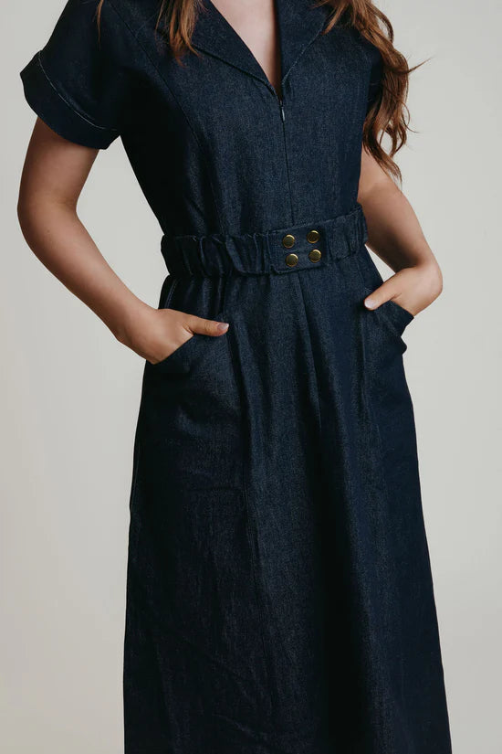 laroque aly dress denim
