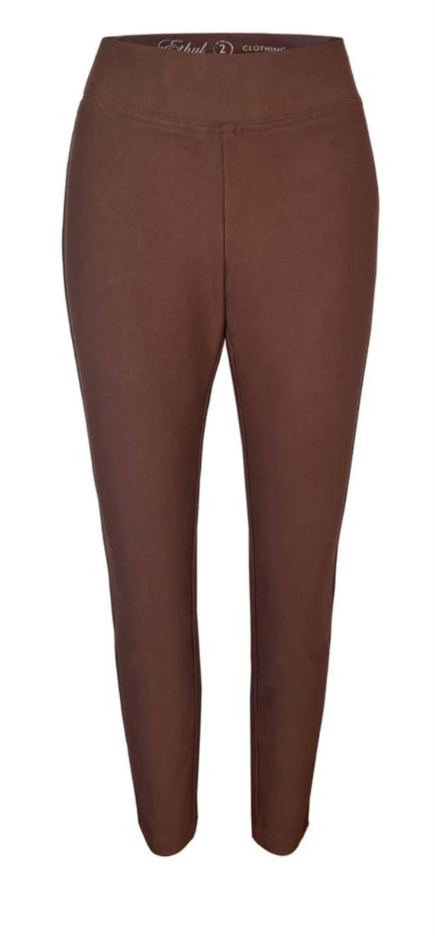 Ethyl Ponte basic legging brown