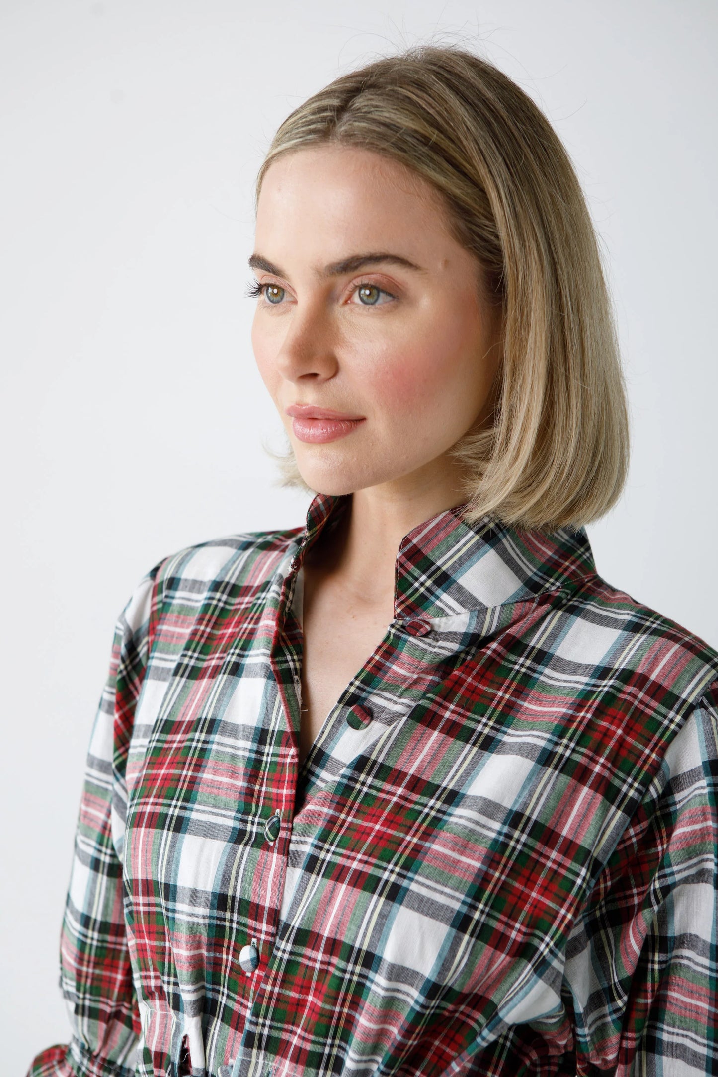 Holly shae Holiday plaid catherine dress