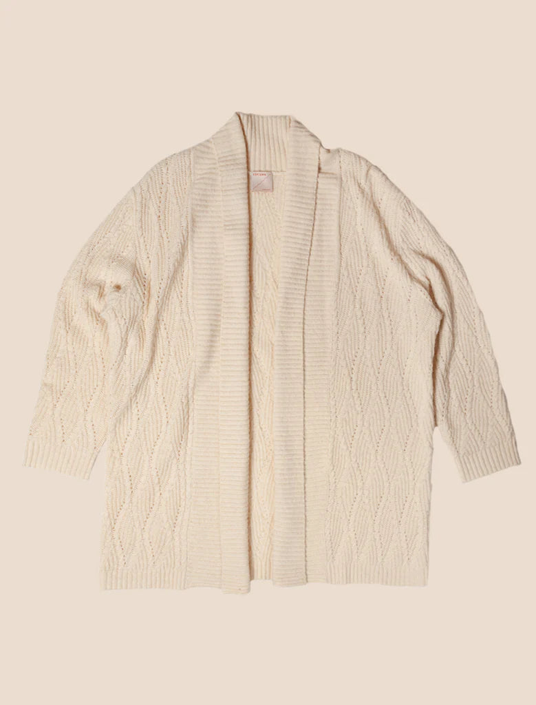 Kerisma artesan cardigan ecru G1163