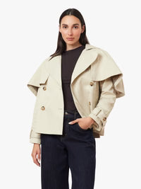 Habitual Stone Trench Jacket