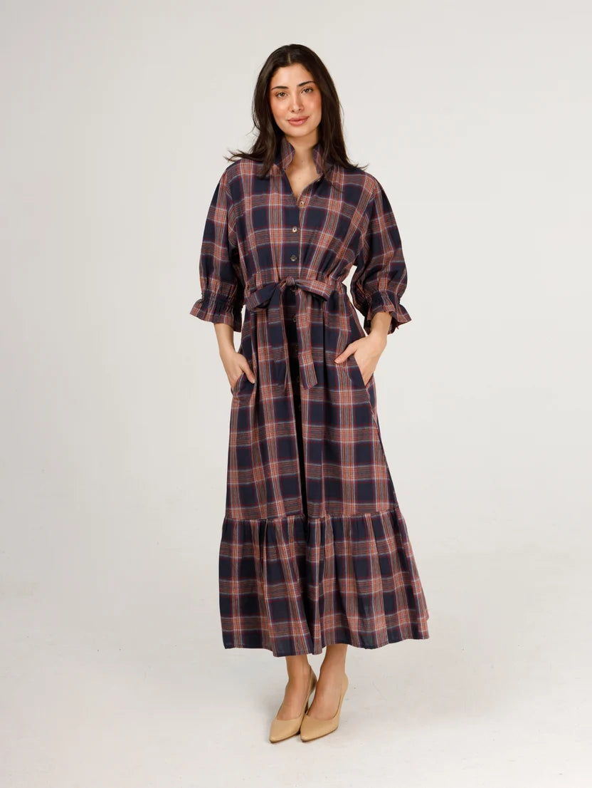 holly shae catherine dress plaid