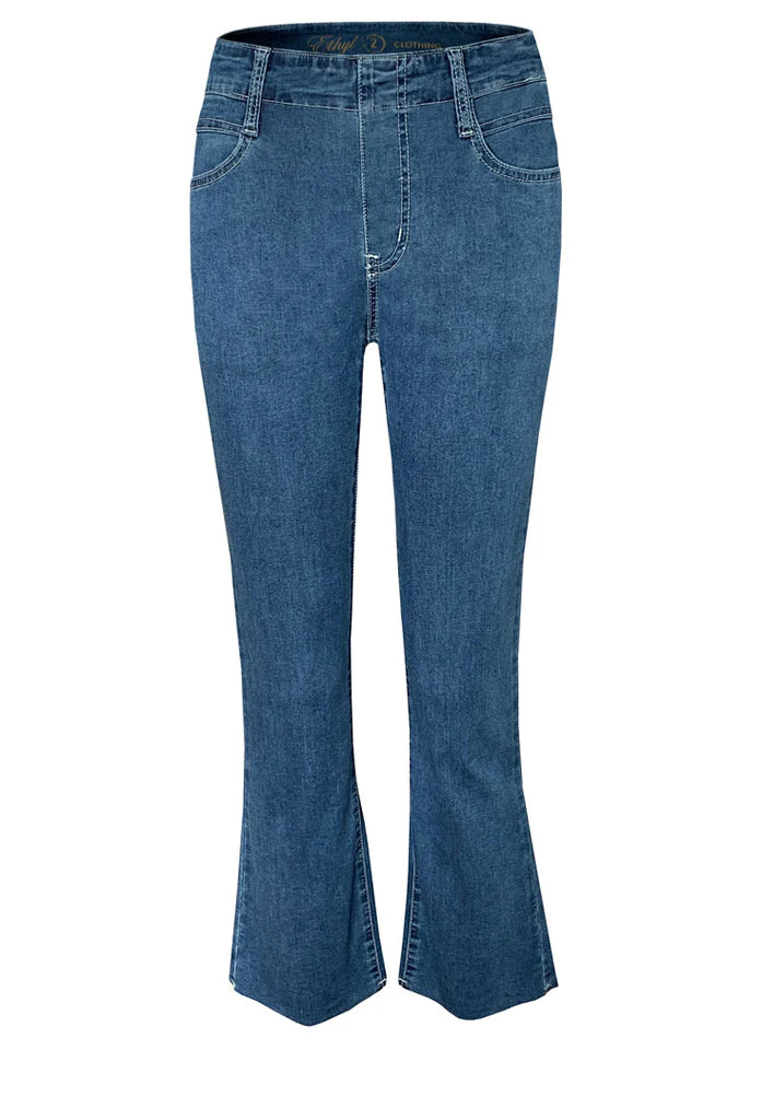 Ethyl Time Passages Crop Pant - Taxi