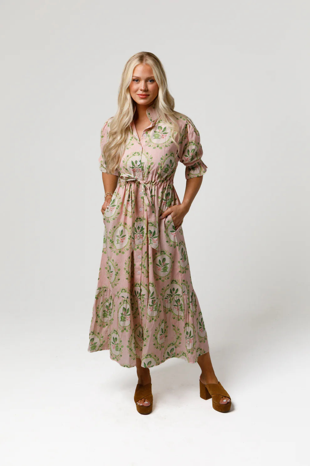 holly shae catherine dress pink key limes