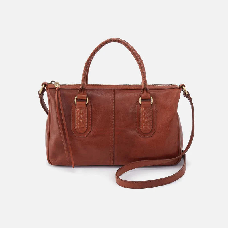 Hobo expedition satchel purse pecan ridge
