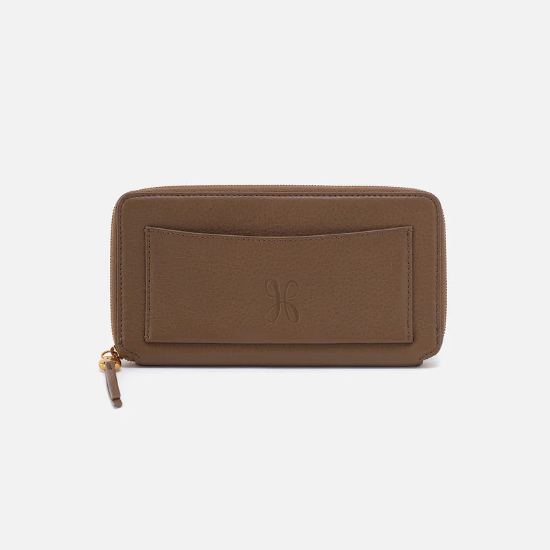 Hobo hart large wallet dark elm