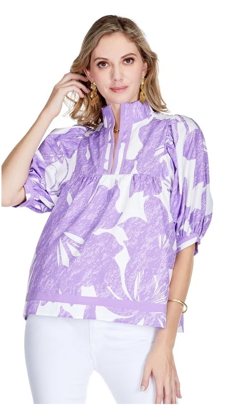purple blooms top