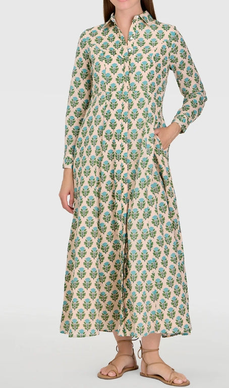 classic dress salt blush