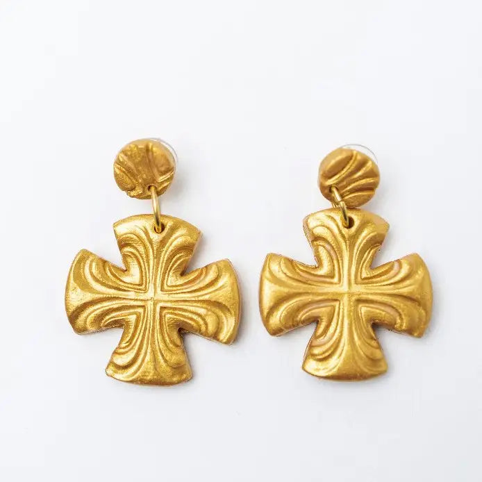 hidden truth julia double dangle earrings