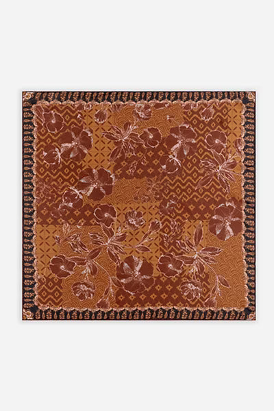 Johnny Was Monitclarie Medium Silk Scarf