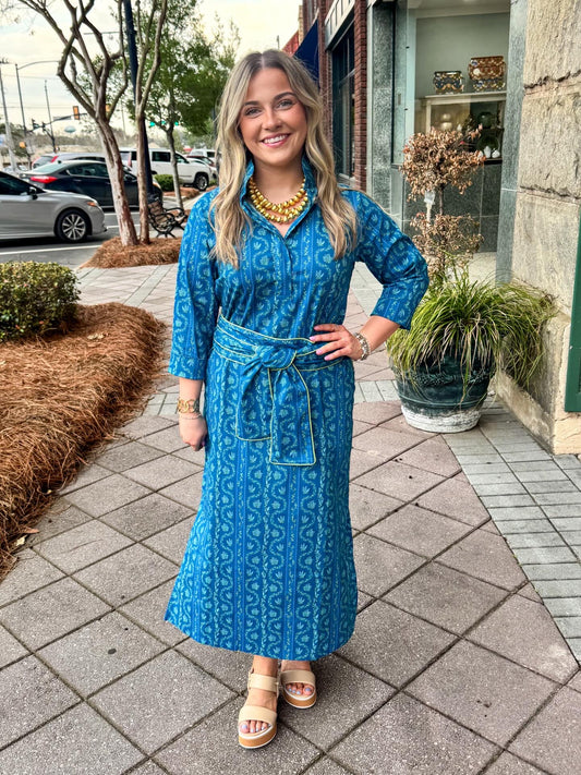 holly shae texas blue bonnet grace dress