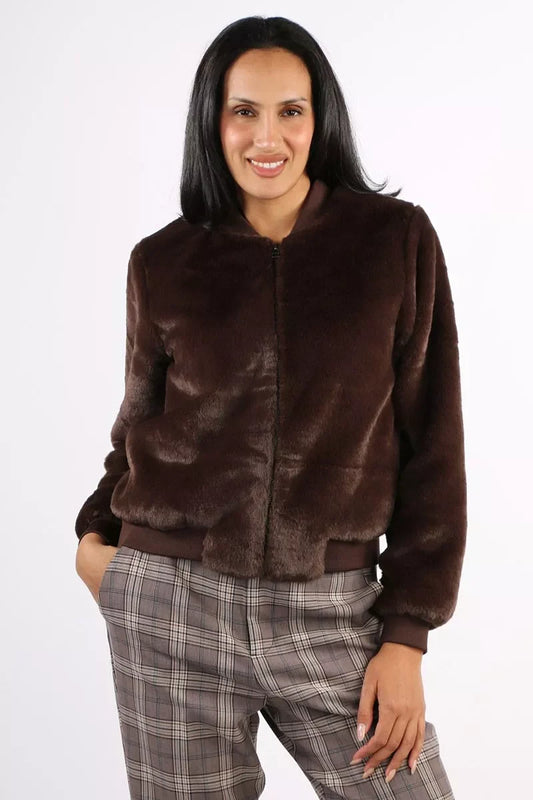 foil monte jacket chocolate