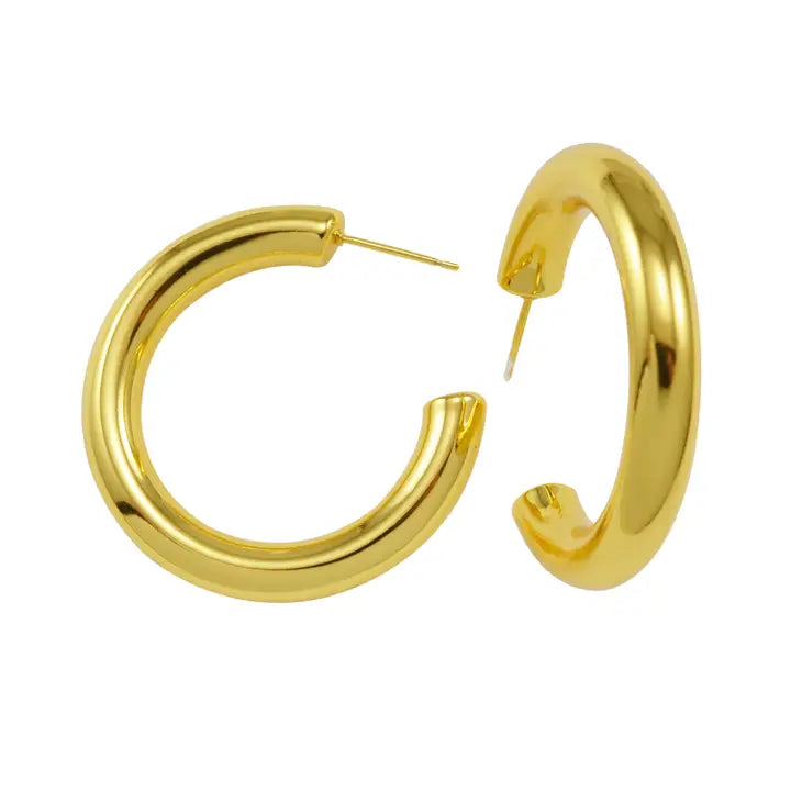 betty carre kansas hoop earrings -gold