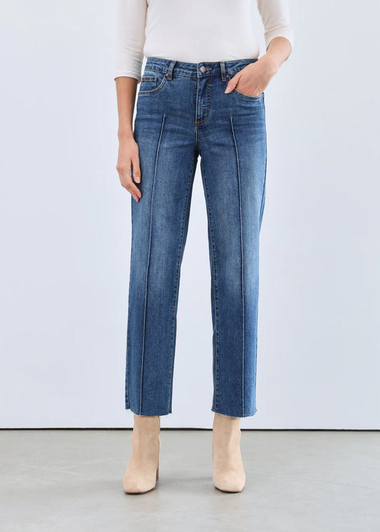fdj Olivia Wide Ankle Denim, Vintage Wash pant
