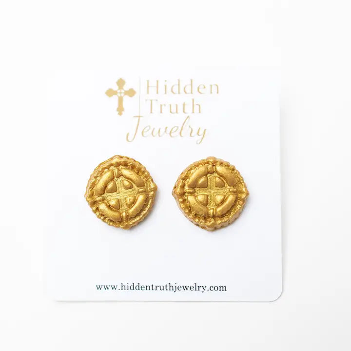 hidden truth Annette Stud earrings