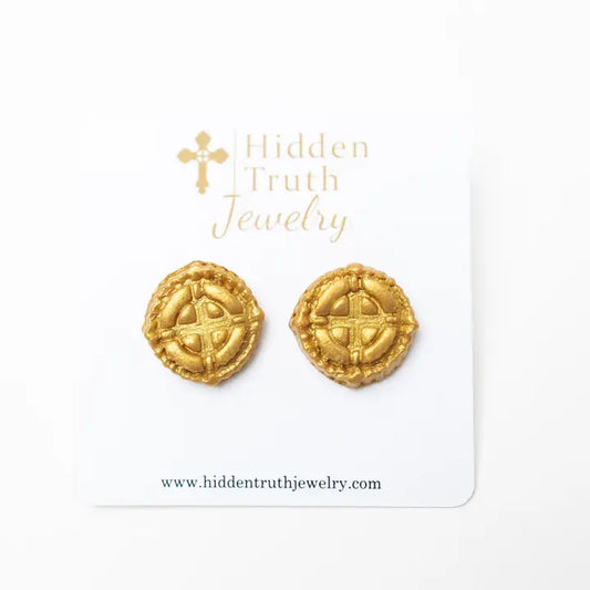hidden truth Annette Stud earrings