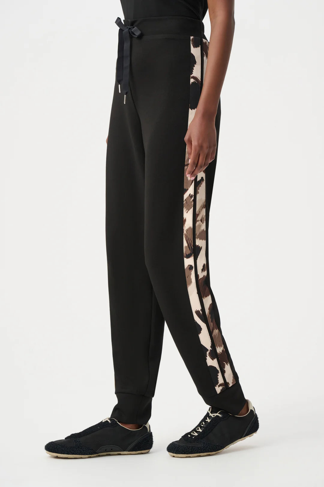 Joseph Ribkoff Sport Animal Print Joggers