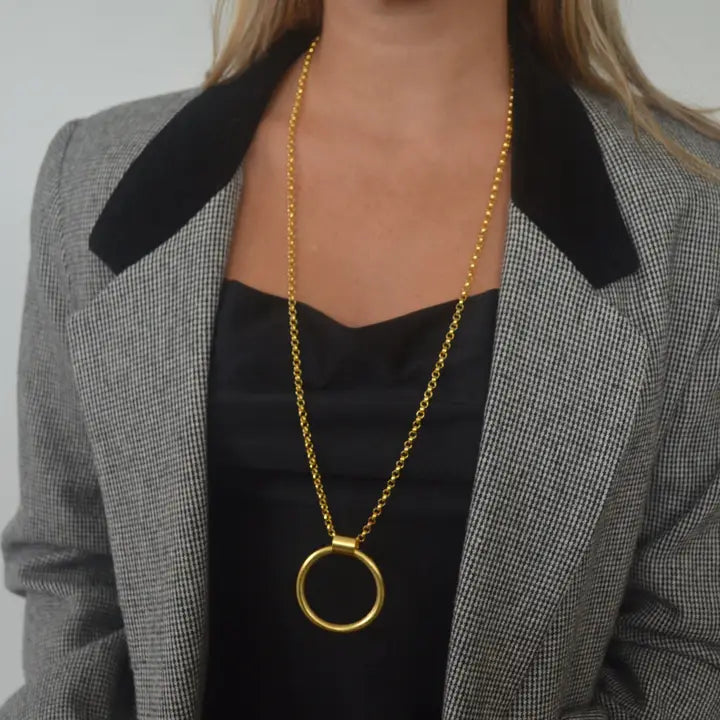 betty carre celta long necklace