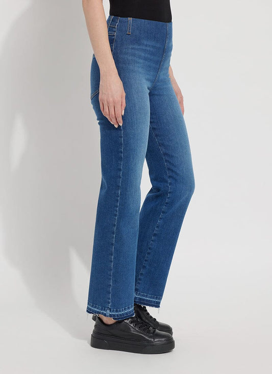 Lysse 10-3247-m9 denim relaxed straight pants