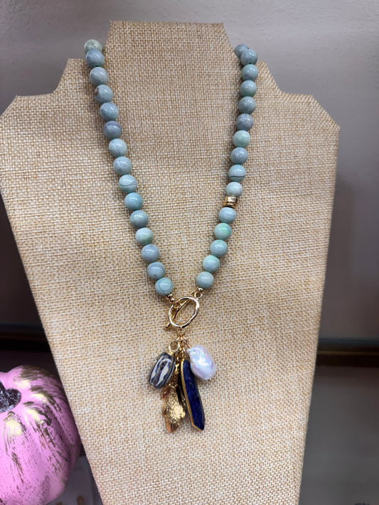 knotty bling skylar necklace