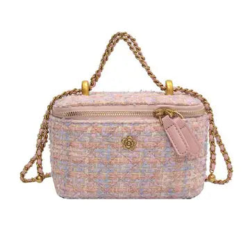 small pink crossbody