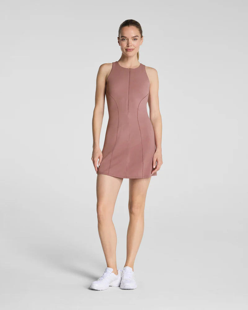 Spanx Zip Front Dress Rosa