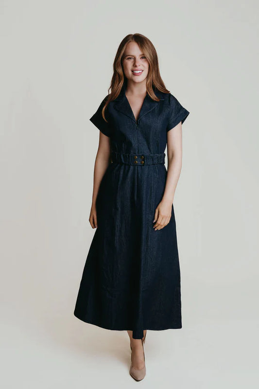 laroque aly dress denim