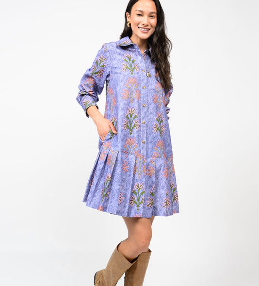 Ivy Jane  drop waist pleated dress