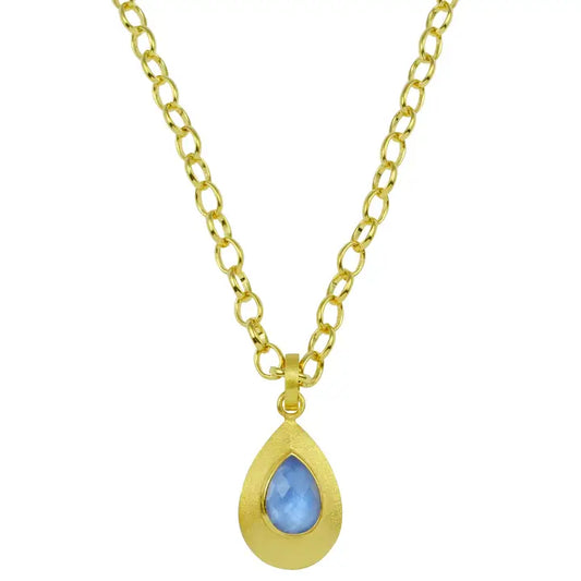 betty carre Lydian Necklace *tanzanite
