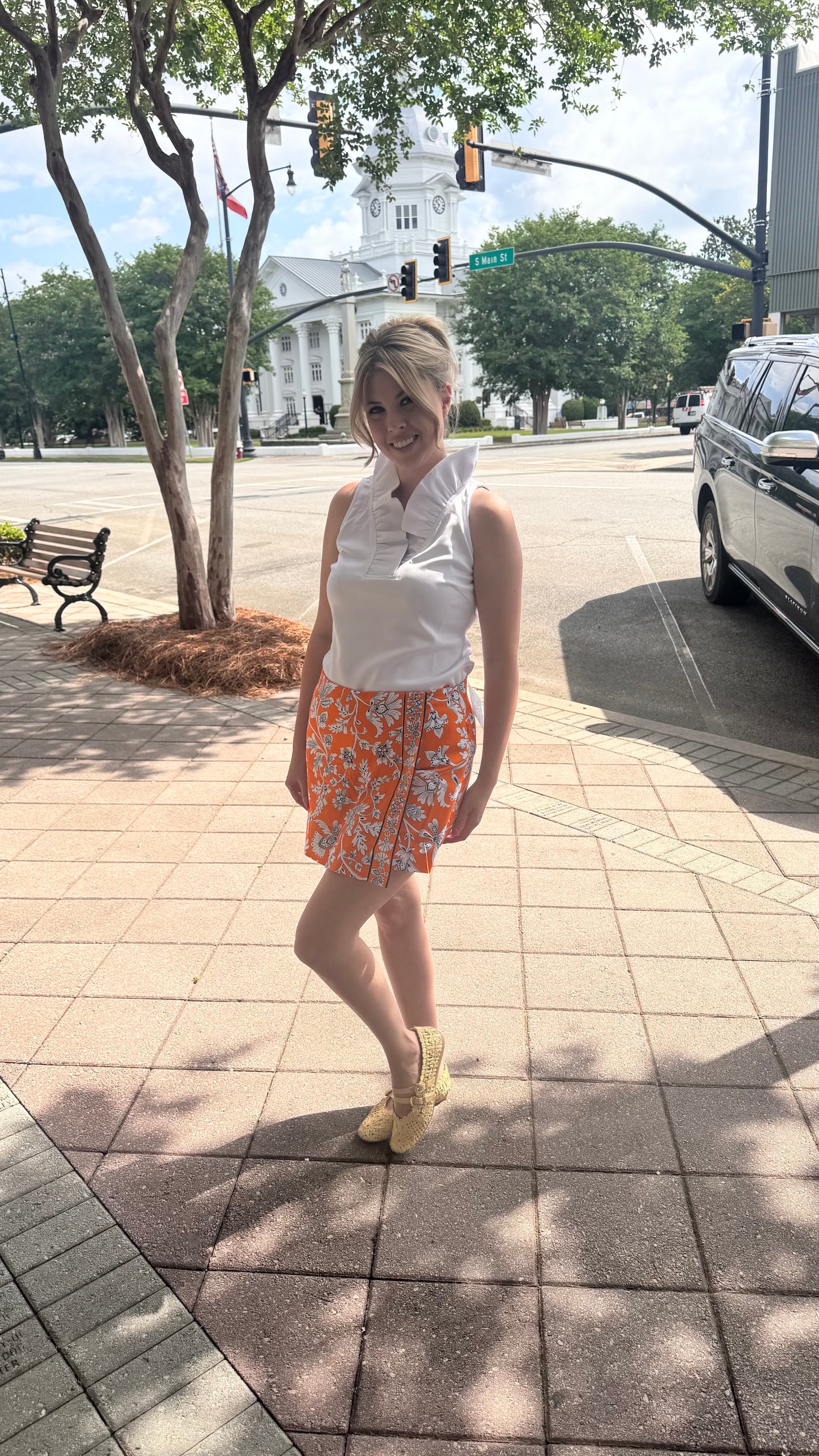 Peek A Boo Skort - Stunning Stippling