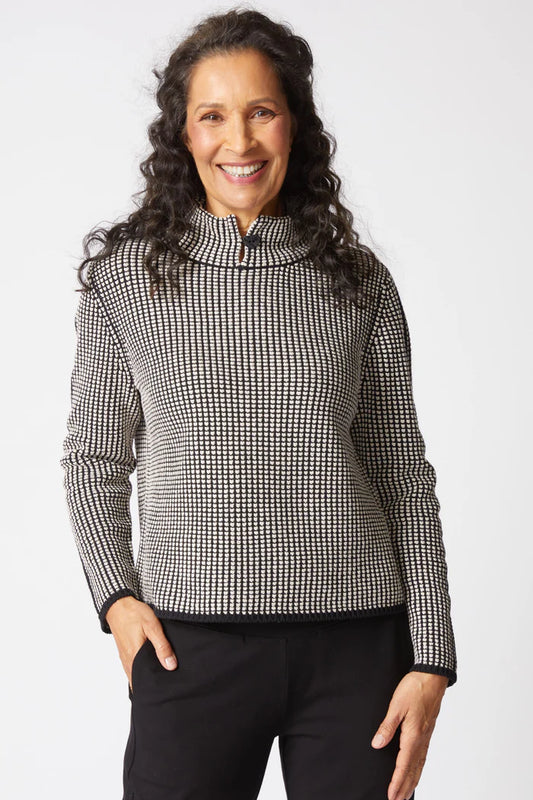 85619 night and day collar pullover